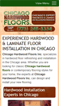 Mobile Screenshot of chicago-hardwood-floors.com